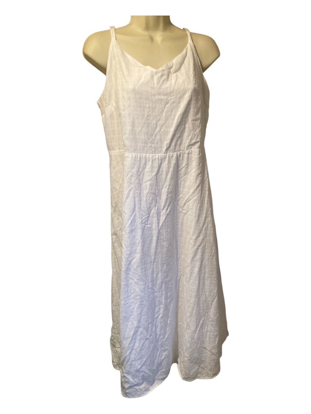 HOST PICK GAP White Spaghetti-Strap Midi Dress - Picture 2 of 2